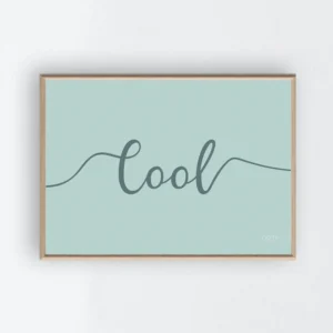 Cool børneplakat